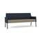 Lesro Mystic Lounge Reception Sofa, Black, RS Night Sky Back, MD Farro Seat, RS Night Sky Arm Panels ML1601 - alternate 1